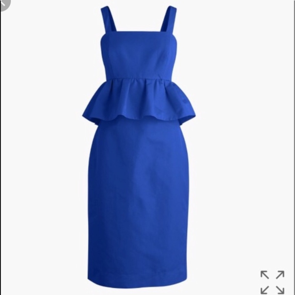 J.Crew Peplum Dress - Picture 2 of 8